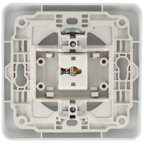 VEGA Розетка 1-местная компьютерная RJ45 кат.5е РК10-ВБ белый GENERICA VEGA Розетка 1-местная компьютерная RJ45 кат.5е РК10-ВБ белый GENERICA