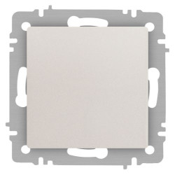 Выключатель 1-кл. СП Accent 6-101-06 10А IP20 250В AL/CU перламутр. Intro Б0063430