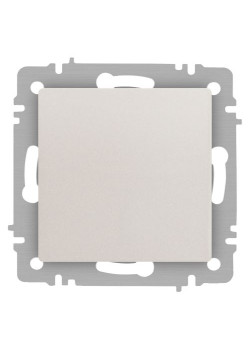 Выключатель 1-кл. СП Accent 6-101-06 10А IP20 250В AL/CU перламутр. Intro Б0063430