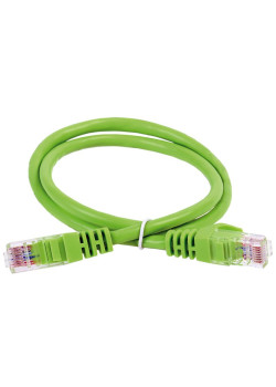Патч-корд кат.5E UTP LSZH 0.5м зел. ITK PC02-C5EUL-05M