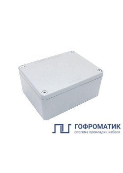 Коробка ответвительная 140х110х62 IP66/67 алюм. ГОФРОМАТИК zeta30393
