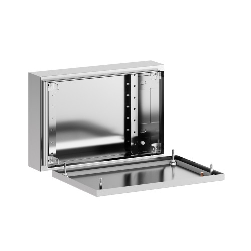 Корпус клеммный SDI из нержавеющей стали AISI304 ВxШxГ 300x200x80 мм, IP66 Корпус клеммный SDI из нержавеющей стали AISI304 ВxШxГ 300x200x80 мм, IP66