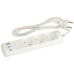 Удлинитель электрический U-3-1.5m-USB-W 3 розетки + 3xUSB A+C 1.5м 10А бел. Эра Б0069075 Удлинитель электрический U-3-1.5m-USB-W 3 розетки + 3xUSB A+C 1.5м 10А бел. Эра Б0069075