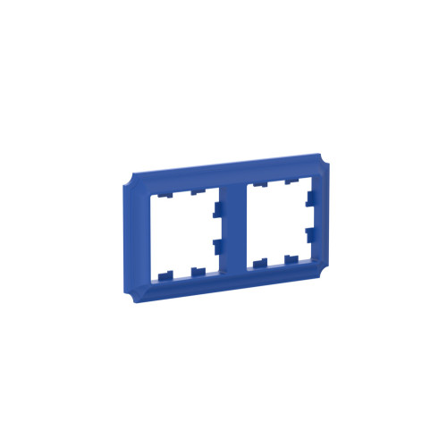 ATLASDESIGN ANTIQUE 2-постовая РАМКА, универсальная, АКВАМАРИН ATLASDESIGN ANTIQUE 2-постовая РАМКА, универсальная, АКВАМАРИН