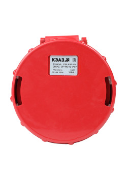 Розетка кабельная 235-63А-6h-380AC-3P+PE+N-IP67