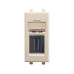 USB 3.0 розетка модульная, тип А-А, Avanti, ванильная дымка, 1 модуль USB 3.0 розетка модульная, тип А-А, Avanti, ванильная дымка, 1 модуль