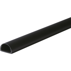 MULTISET Кабель-канал арочный 20x12, 2м АНТРАЦИТ