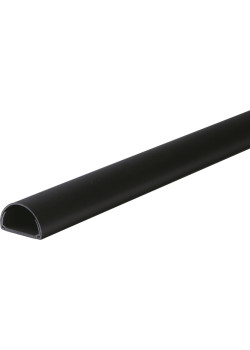 MULTISET Кабель-канал арочный 20x12, 2м АНТРАЦИТ
