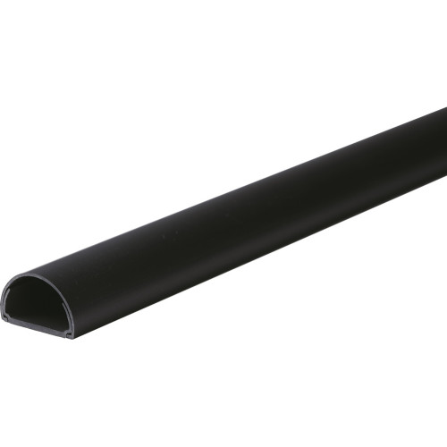 MULTISET Кабель-канал арочный 20x12, 2м АНТРАЦИТ