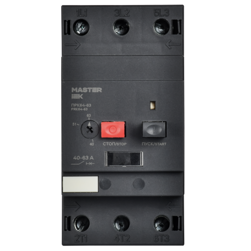 Пускатель ПРК64-63 In=64А Ir=40-63А Ue 690В MASTER IEK