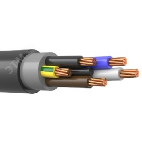 Кабель силовой ППГнг(А)-HF 5х35,0 мк (N,PE) - 0,66 кВ ТРТС