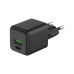 Устройство зарядное сетевое с двумя портами USB-A и USB-C 20Вт GaN Rexant 18-2202 Устройство зарядное сетевое с двумя портами USB-A и USB-C 20Вт GaN Rexant 18-2202