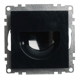 Подсветка встраиваемая LED (механизм), 250В, 1W, 4000К, серия Катрин, черный