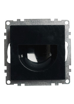 Подсветка встраиваемая LED (механизм), 250В, 1W, 4000К, серия Катрин, черный