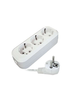 Удлинитель 3х10м с заземл. 10А IP20 E-303 ПВС 3х1 АБС-пластик UNIVersal 9631980