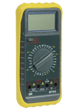 Мультиметр цифровой Professional MY64 IEK TMD-5S-064