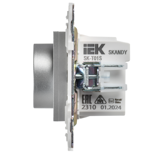 SKANDY Термостат электронный с индикацией SK-T01S серебряный IEK SKANDY Термостат электронный с индикацией SK-T01S серебряный IEK