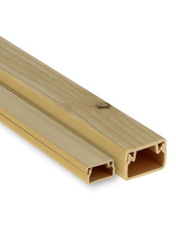 Канал каб. (20x10) (96 м) свет. дерево EKF-Plast