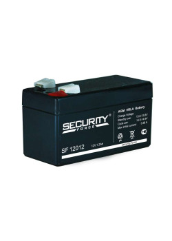 Аккумулятор ОПС 12В 1.2А.ч Security Force SF 12012