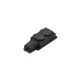 MULTISET Колодка 2х розетка 2К+З каучуковая 16 А/250 В IP44 ЧЁРНАЯ MULTISET Колодка 2х розетка 2К+З каучуковая 16 А/250 В IP44 ЧЁРНАЯ
