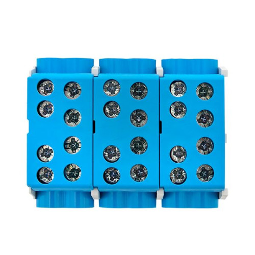 Клемма распределительная КСР с двойным винтом 2x35/2x25 cиняя EKF Клемма распределительная КСР с двойным винтом 2x35/2x25 cиняя EKF