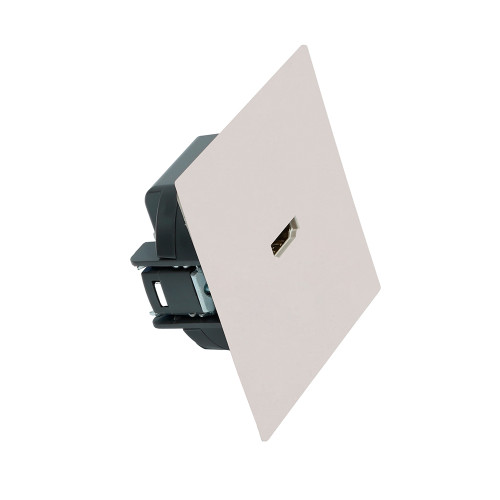 Розетка HDMI 2.0 Type A (механизм), STEKKER, серия Мия, RST00-3118-08, пудровый жемчуг Розетка HDMI 2.0 Type A (механизм), STEKKER, серия Мия, RST00-3118-08, пудровый жемчуг