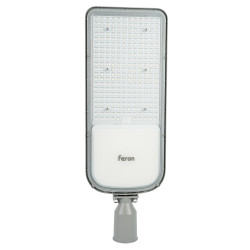 Светодиодный уличный консольный светильник Feron SP3050 200W 5000K 230V, серый