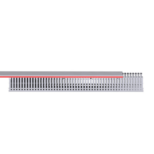 Короб перфорированный, серый RL6 100x60 Короб перфорированный, серый RL6 100x60
