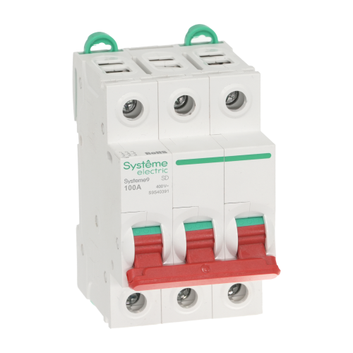 Systeme9 Выключатель нагрузки (ВН) 3P 100A 400В Systeme9 Выключатель нагрузки (ВН) 3P 100A 400В