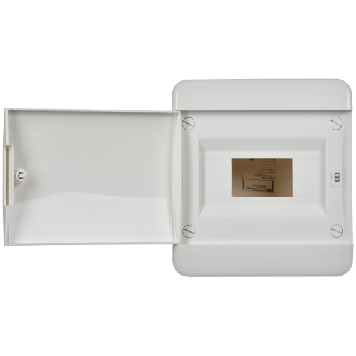 TEKFOR Корпус пластиковый ЩРН-П-8 IP41 белая дверь IEK