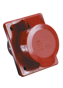 Розетка встраиваемая ССИ-424 3Р+Е 32А 380-415В IP44 IEK