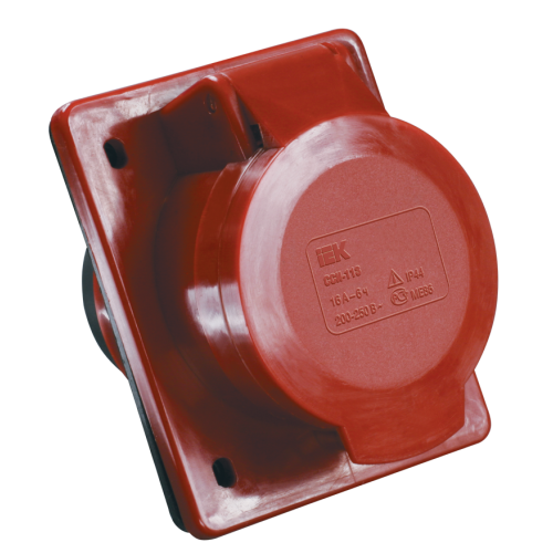 Розетка встраиваемая ССИ-424 3Р+Е 32А 380-415В IP44 IEK