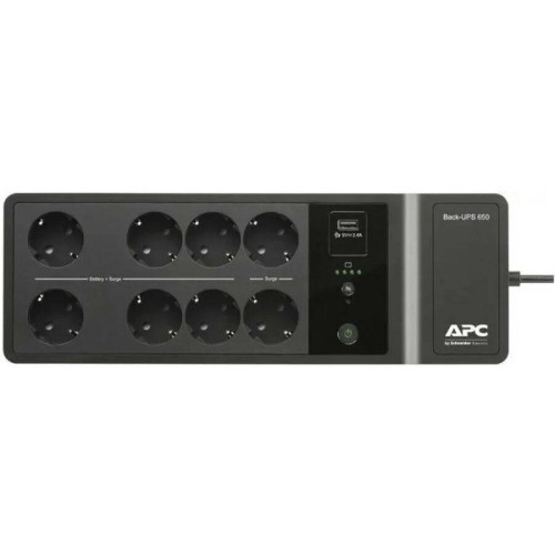 Источник бесперебойного питания APC Back-UPS BE650G2-GR 400Вт 650ВА черный Источник бесперебойного питания APC Back-UPS BE650G2-GR 400Вт 650ВА черный