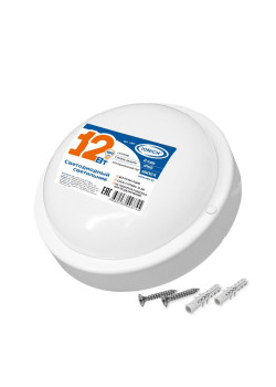 Светильник светодиодный ILED-SMD2835-СПП-12-970-220-6.5-IP65-R ЖКХ IONICH 1467