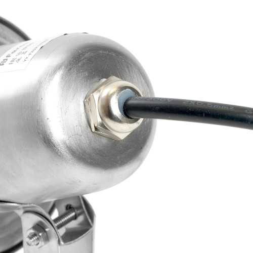 Светодиодный прожектор подводный Feron LL-822, 3W, AC/DC24V, низковольтный, 6400K, металлик, 80*80*130mm, IP68