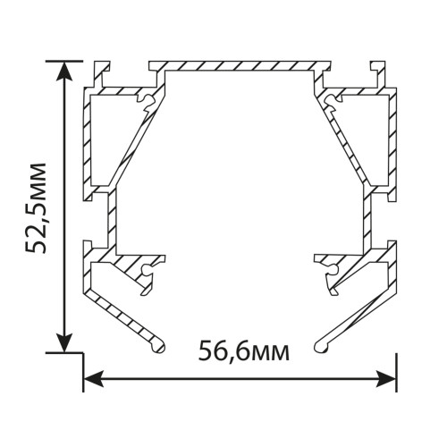 Профиль Feron S26, (2м) Профиль Feron S26, (2м)