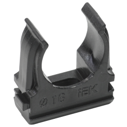 ELASTA Держатель с защелкой CF16 черный IEK