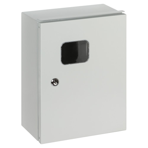 Корпус металлический ЩУРН-1/12, 400х315х165 мм, IP54, RAL7035 светло-серый LITE