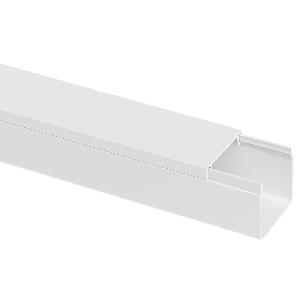 Кабель-канал 25х25 L2000 пластик бел. TOKOV ELECTRIC TKE-KK-25-25-2000-WH