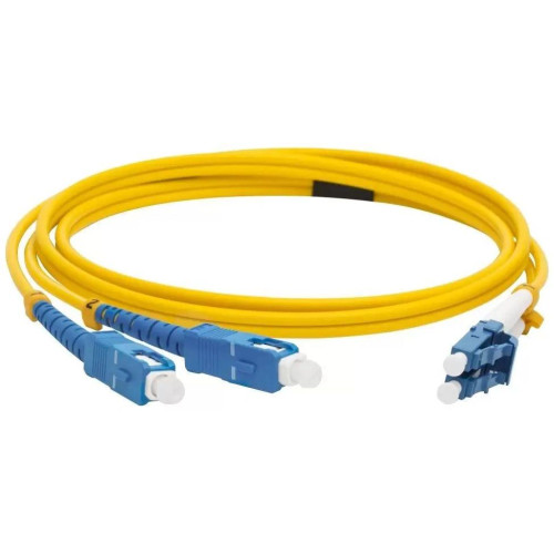Патч-корд Lanmaster LAN-2LC-2SC/SU-3.0 2x9/125 OS1/OS2 LC дуплекс-SC дуплекс 3м LSZH оранжевый