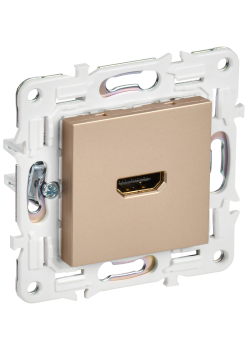 SKANDY Розетка HDMI SK-H01Sa песочный IEK