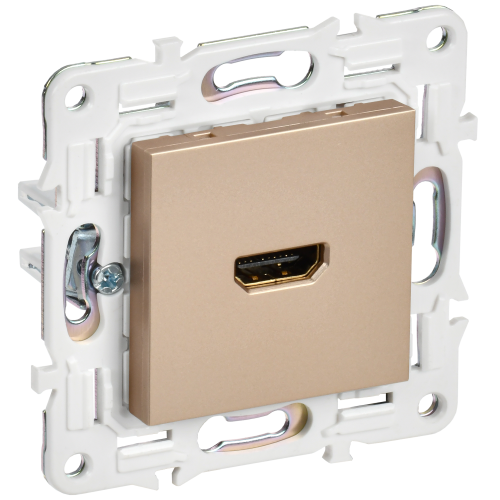 SKANDY Розетка HDMI SK-H01Sa песочный IEK
