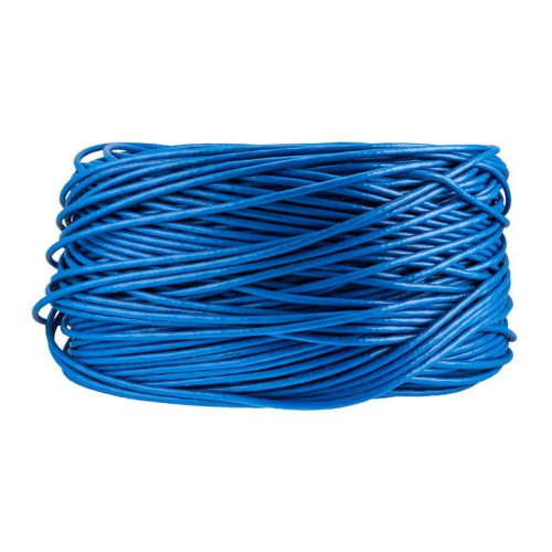 Кабель витая пара U/UTP кат.6 4х2х23AWG solid CU PVC син. (м) Rexant 01-0047