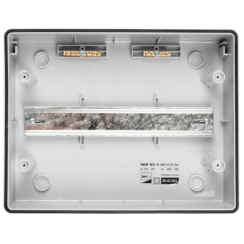 Бокс модульный накладной PDB/W 3012 GR (ЩРН-ПГ-12) IP65 пластик. Pro JazzWay 5072008 Бокс модульный накладной PDB/W 3012 GR (ЩРН-ПГ-12) IP65 пластик. Pro JazzWay 5072008