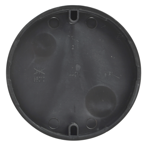 Коробка распаячная У191 D=93х15мм для твердых стен (с крышкой) IEK