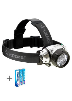 Фонарь налобный H7LED 7LED 3хAAA/LR03 КОСМОС KOC-H7-LED