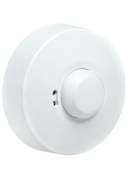 Датчик движения ДД-МВ101 1200Вт 360град 8м IP20 белый IEK
