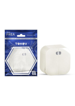 Выключатель 2-кл. ОП Frea 10А IP20 250В с индикацией АБС-пластик беж. TOKOV ELECTRIC TKE-FR-V2I-C02