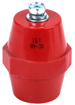 Изолятор SM60 (М8) силовой с болтом IEK