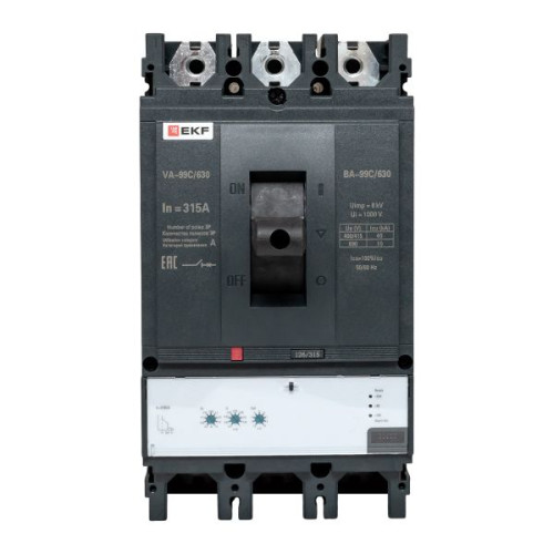 ВА-99C 630/315А 3P 45кА с электронным расцепителем EKF ВА-99C 630/315А 3P 45кА с электронным расцепителем EKF